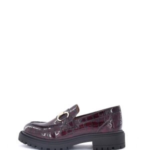 Mocasin Drakart hebillas High Burdeos