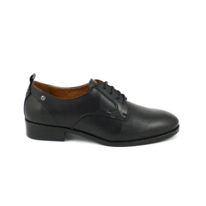 Pikolinos 4723 – Blucher clásico en piel lisa en negro