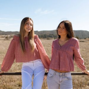 Blusa Espiga Botones Blush