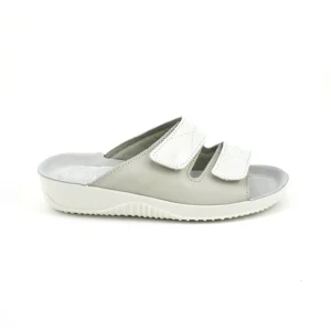 Rohde 1947 – Pinky combinado con doble velcro y piso mullido en gris