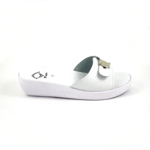 Anatomic Playa 105 – Chancla de poliuretano con hebilla en blanco