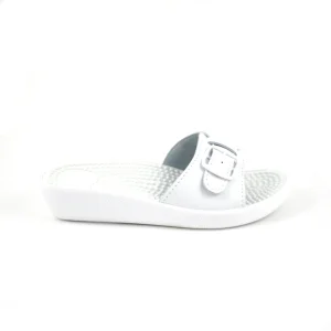 Anatomic Playa 130 – Chancla hebilla pinchos en blanco
