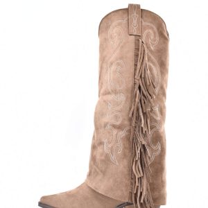 Botas Tejana Flecos Bei