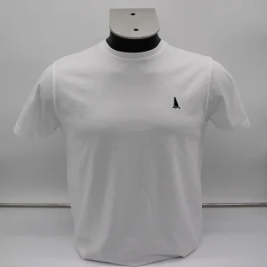 CAMISETA BLANCA LOGO BORDADO B2B