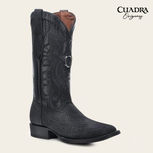 Bota tradicional Orígenes en piel genuina de elefante para caballero