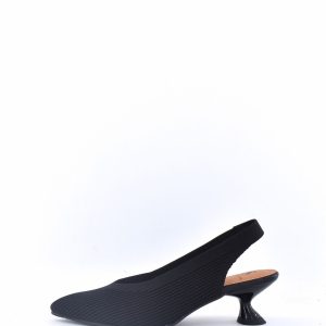 Zapato Destalonado Piel Black S Elastic