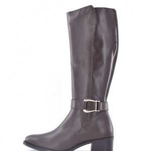Botas Calmoda Hebilla Plana Lisa
