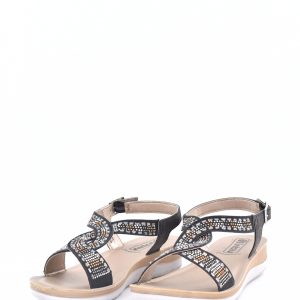 SANDALIA PEDRERIA HEBILLA