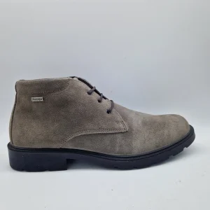 BOTITA DE CORDONES EN SERRAJE TAUPE - 70664