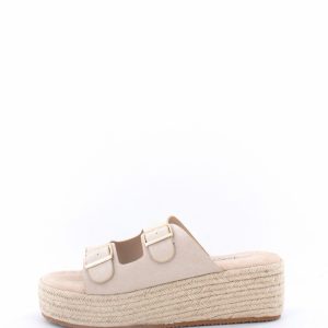 Sandalia Hebillas Plataform