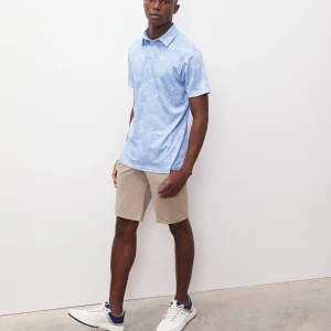 Polo Piqué con Estampado de Medusas