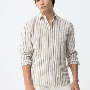 Camisa Rayas Lino