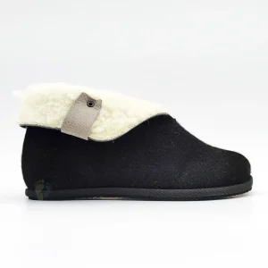 OmaKing Zapatillas Vinski Negro