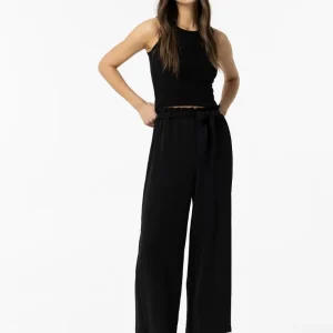 Pantalón Negro Fluido