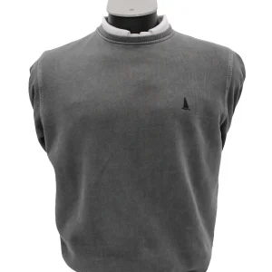 SUDADERA GRIS OSCURO