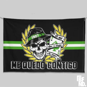 Bandera Betis Me quedo contigo