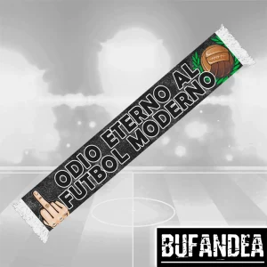 Bufanda Odio Eterno al Futbol Moderno