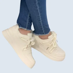 TENIS CASUAL DOBLE CORDON CRUZADO