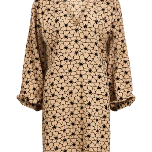 Vestido Bordado Flor Dea